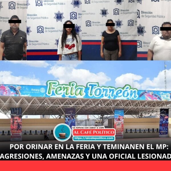 Por orinar en el estacionamiento de la Feria,&hellip;