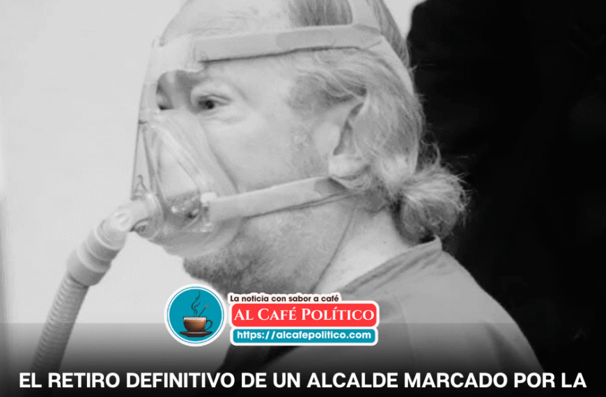 alcalde  se retia definitivo por razones de salud