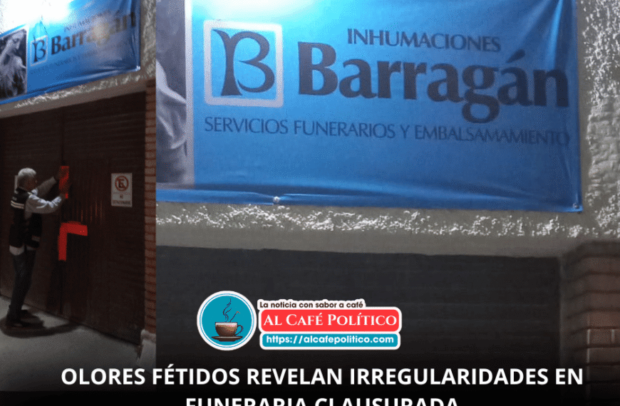 Olores fétidos provocan queja ciudadana y clausura de funeraria del centro de Torreón