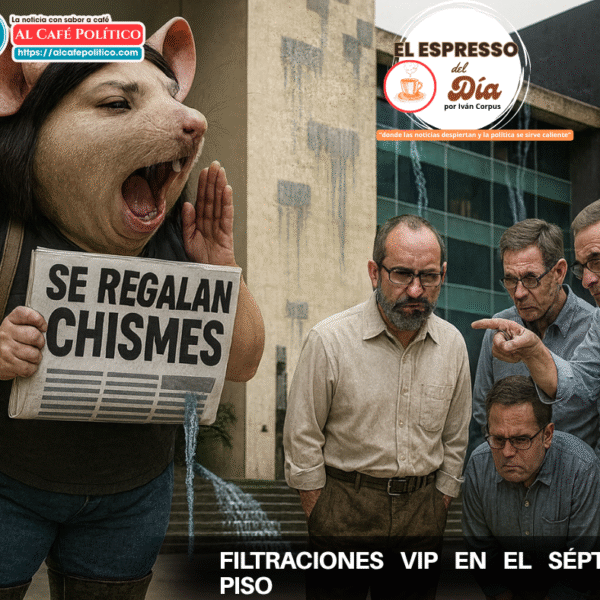 “Blindaje informativo”… con goteras en el séptimo piso