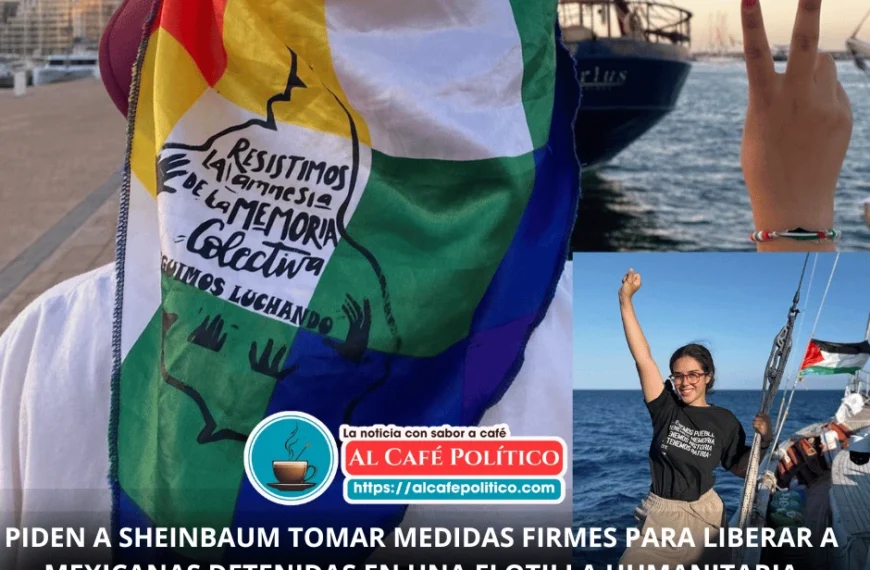 Ejército israelí detiene embarcación; crece presión a SRE…