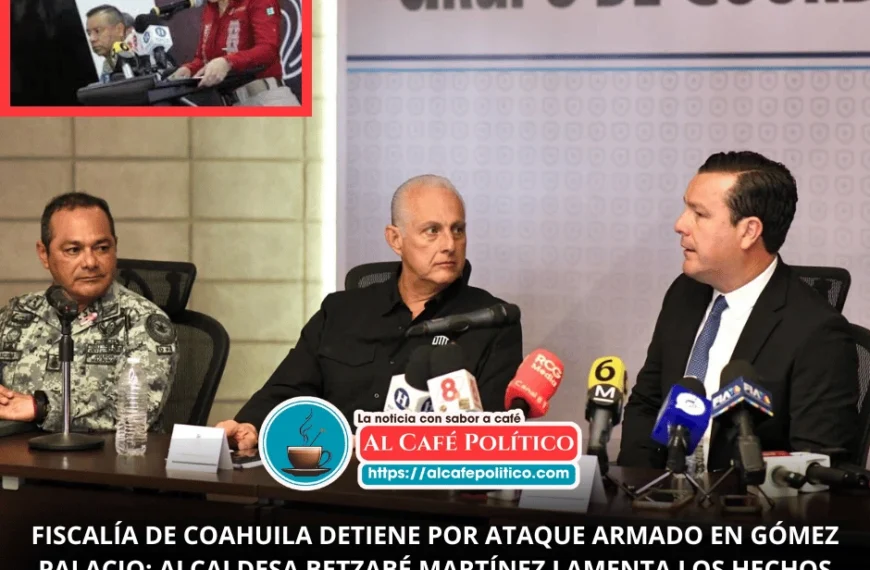 Fiscal confirma dos detenidos por ataque a policías en Gómez Palacio; Betzabé Martínez lamenta los hechos