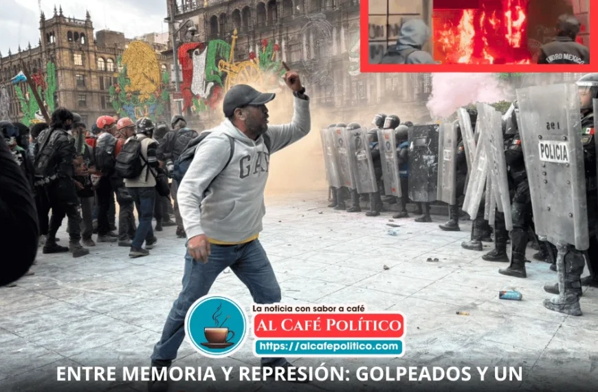 El 2 de octubre no se olvida… pero la violencia lo ensombrece en el Zócalo