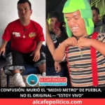 Confusión, murió el Medio Metro de Puebla, no el original: «Estoy vivo»