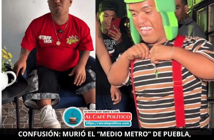 Confusión, murió el Medio Metro de Puebla, no el original: «Estoy vivo»