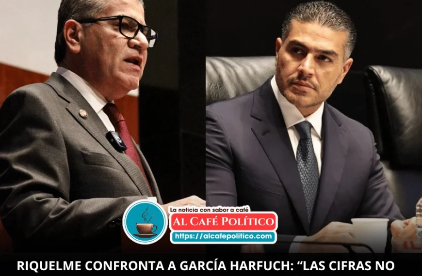 “No hay paz ni confianza en los números”: Riquelme confronta a Harfuch en el Senado
