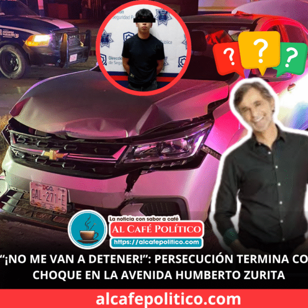 Amenazó a policías, huyó… y chocó en la&hellip;