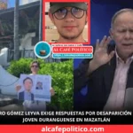 “¿Dónde carajos están los videos?”: Ciro explota por desaparición de joven en Mazatlán