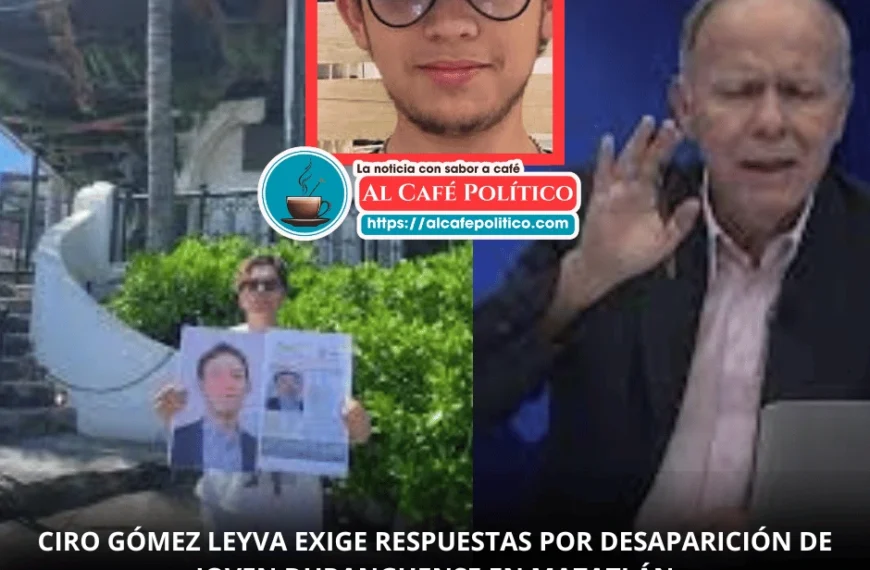 “¿Dónde carajos están los videos?”: Ciro explota por desaparición de joven en Mazatlán