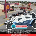 Durango responde a los hechos violentos con el reforzamiento del Operativo Dragón