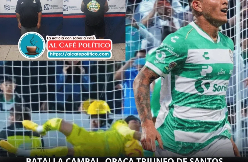 Riña entre porras del Santos deja 10 detenidos afuera del TSM