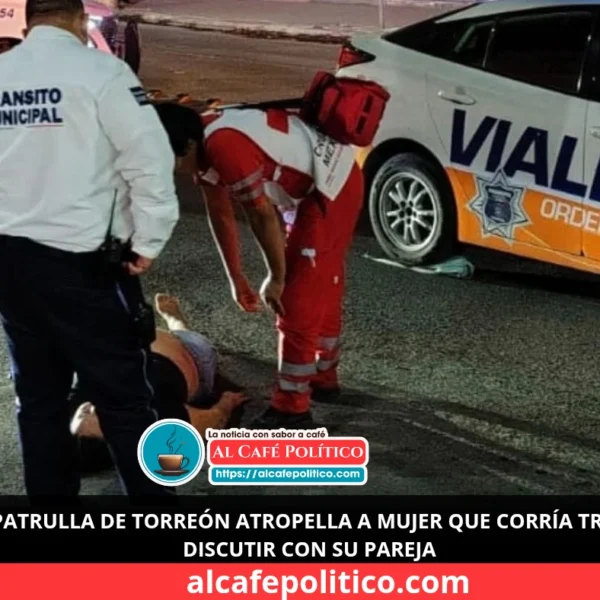 Patrulla de Vialidad atropella a mujer&nbsp; en Torreón