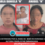 Robó a la bebé de Durango para fingir embarazo ante su pareja