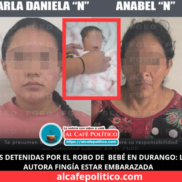 Robó a la bebé de Durango para fingir…
