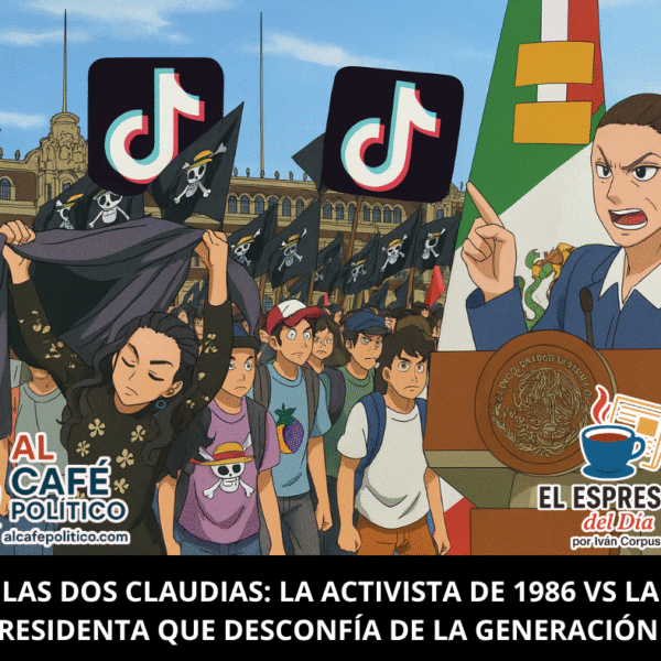 La marcha Z desnuda la contradicción de Claudia…