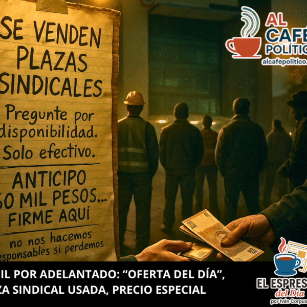 Plazas sindicales, paga hoy, quizá trabajes mañana