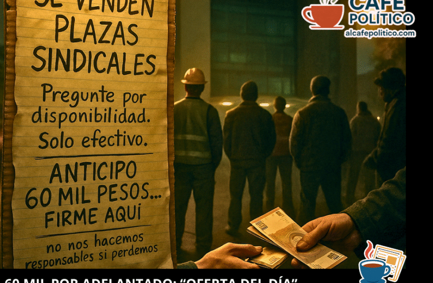 Plazas sindicales, paga hoy, quizá trabajes mañana