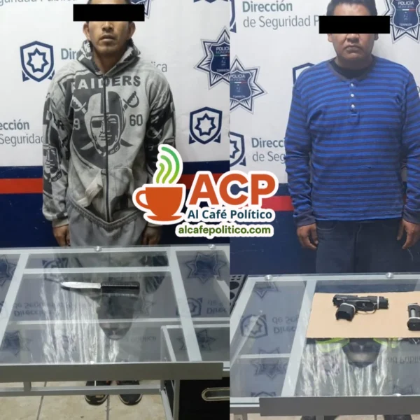 Amenazas y armas en Torreón: dos hombres fueron…