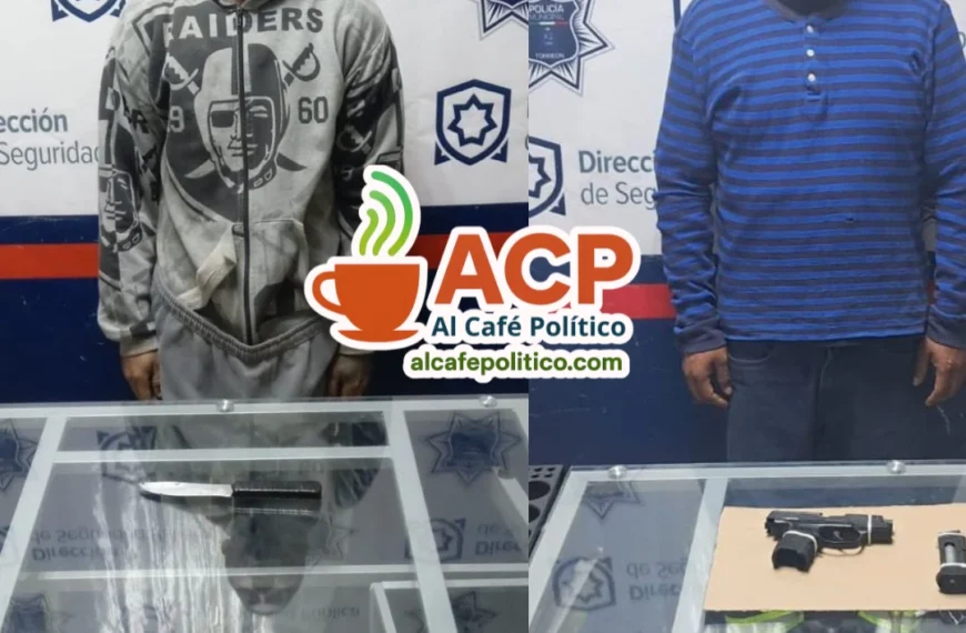 Amenazas y armas en Torreón: dos hombres fueron detenidos en menos de 48 horas
