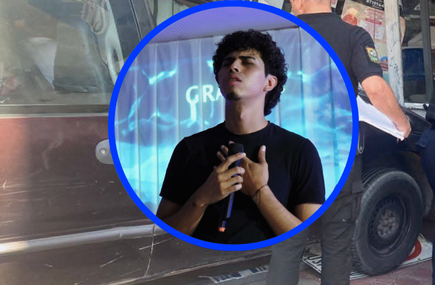 Joven Gamaliel pierde la vida tras accidente frente al Mercado Juárez