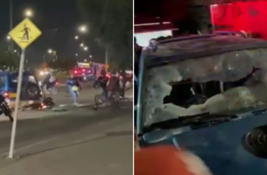 Cconductor es linchado por más de 200 motociclistas