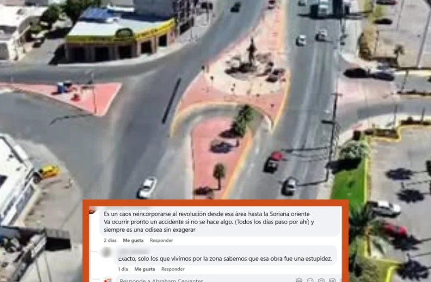 “No saben manejar”: obra en puente Diana Laura desata críticas y caos vial en Torreón