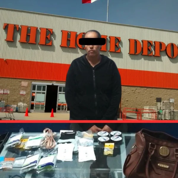 Detienen a mujer por robar artículos de ferretería…