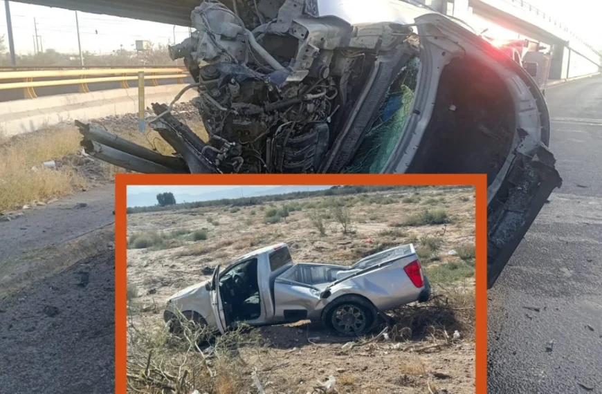 Torreón: conductor ebrio y una familia involucrados en dos accidentes este domingo