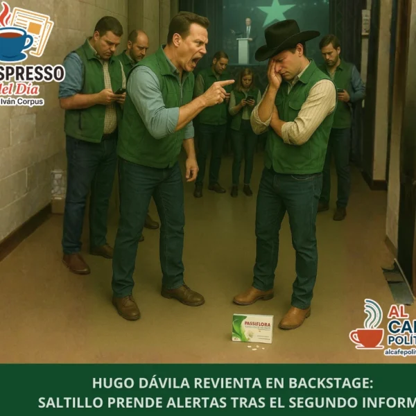 Detrás del escenario: Hugo Dávila encendió la mecha…