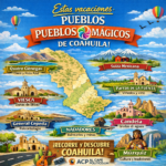 Estas vacaciones, descubre la riqueza de los Pueblos Mágicos de Coahuila