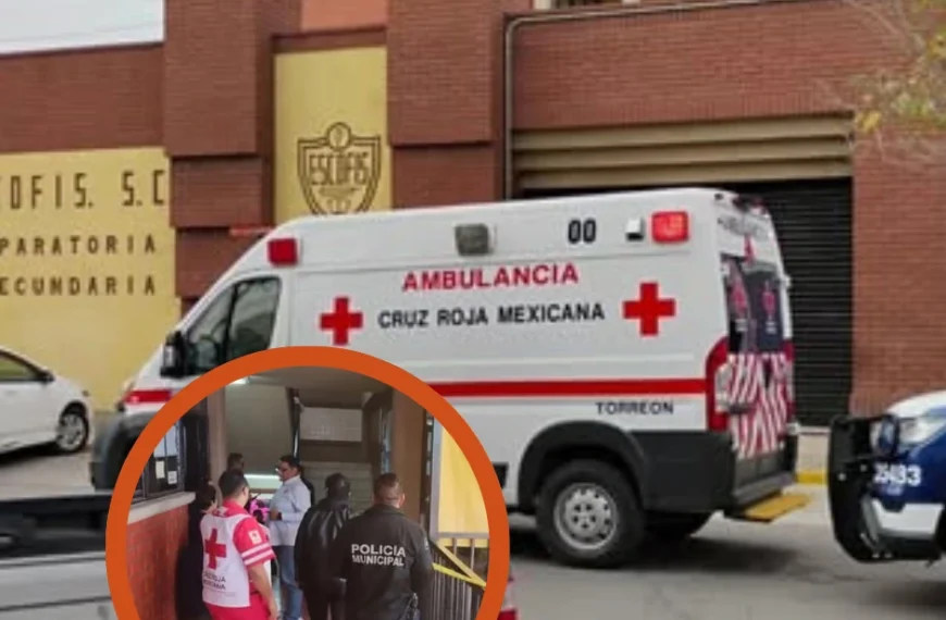 Fallece maestra al interior de salón…