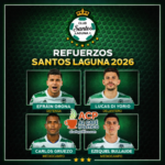 Refuerzos Santos Laguna 2026: nombres, posiciones y lo que aportan