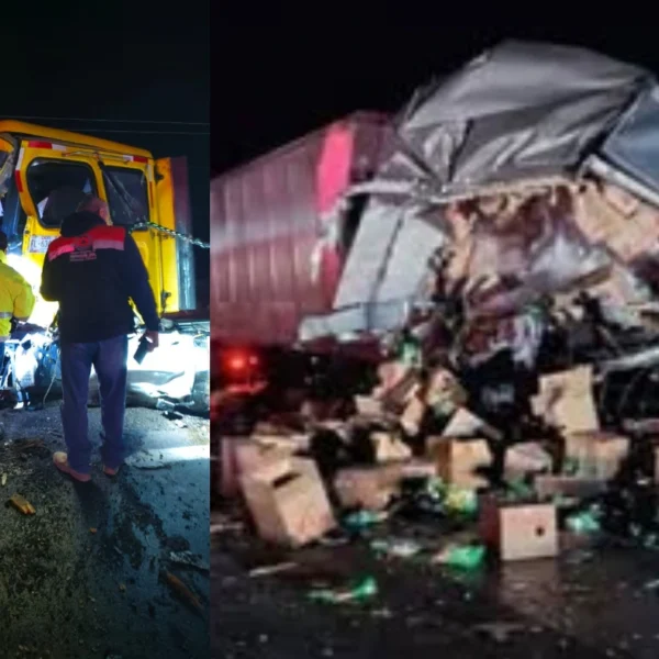 Choque de tráileres: uno de Barcel, un herido&hellip;