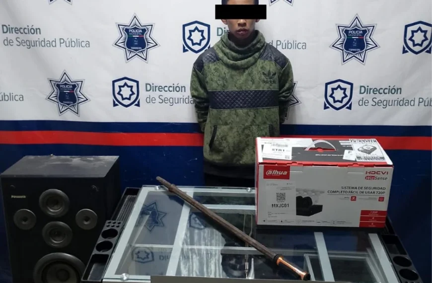 Atrapado en la azotea: detienen a joven ladrón en la colonia Bella Vista