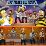 Los Tigres del Norte llegan a Los Simpson y cantarán un corrido a Homero