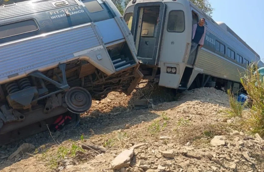 Descarrilamiento del Tren Interoceánico vuelve a generar dudas sobre su seguridad