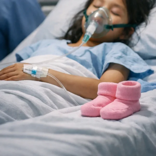 Tragedia por embarazo infantil: menor de 10 años&hellip;