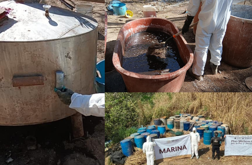 Harfuch confirma golpe al narco: cae laboratorio en Durango