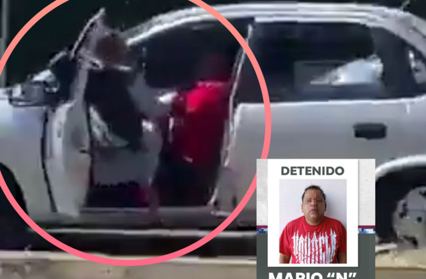 Mujer se cuelga de su auto para evitar asalto en Puebla; detenido el&nbsp; responsable