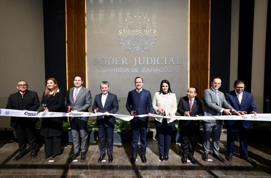 Inauguran Ciudad Judicial de Saltillo durante Informe Anual del Poder Judicial