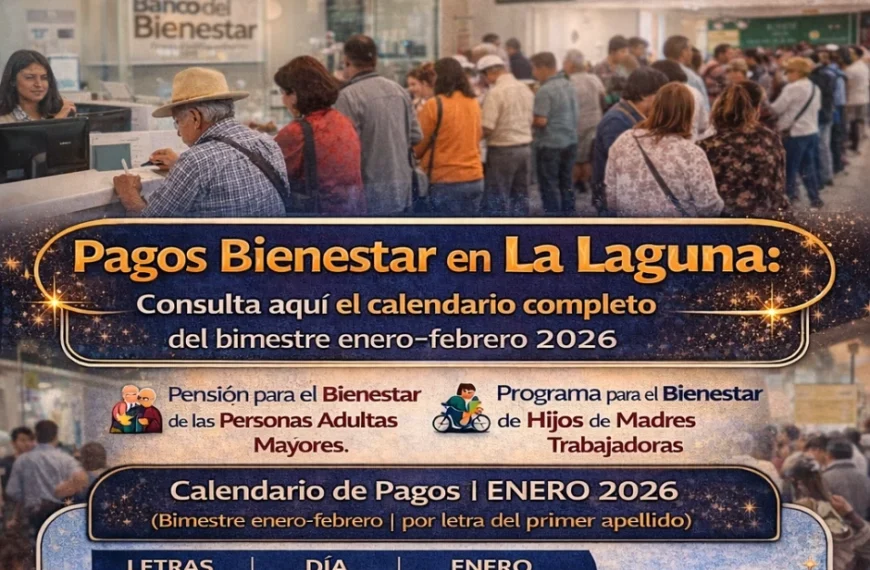 ¿Cuándo te pagan Bienestar? Inician depósitos en Torreón y La Laguna