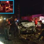 Dos niños resultan heridos en&nbsp; accidente carretero en la Torreón–San Pedro