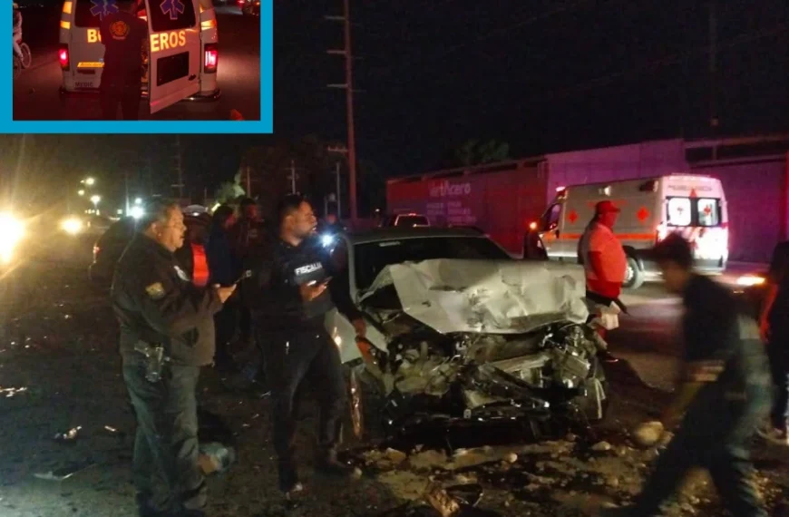Dos niños resultan heridos en&nbsp; accidente carretero en&hellip;