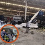 Se desploma avioneta en Ramos Arizpe; confirman dos personas lesionadas, el piloto y su esposa.