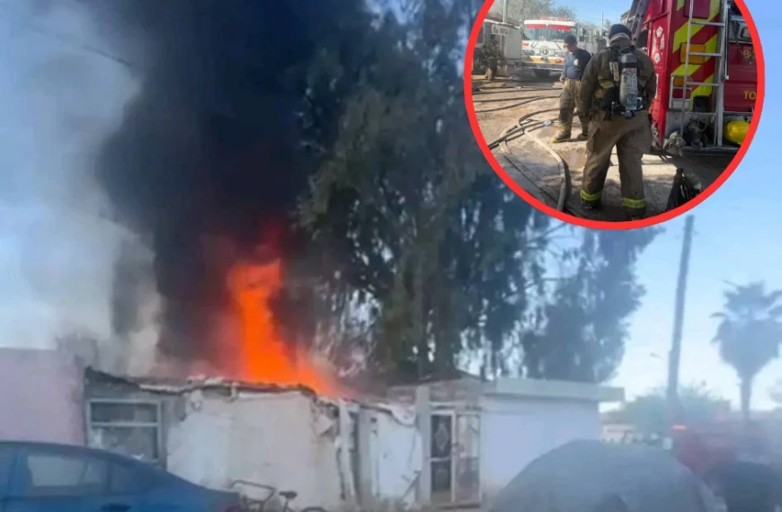 Voraz incendio consume jacales en la&hellip;