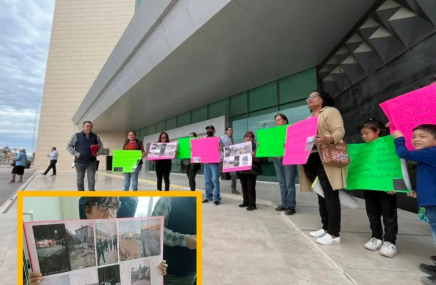 Protestan contra Urbanismo en Torreón; denuncian robo de terrenos ya escriturados