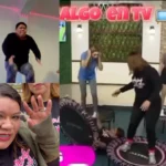 Caída en TV en vivo: Angélica Ortega aclara y toma el tema con humor