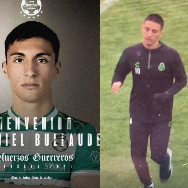 Ezequiel Bullaude ya entrena con Santos Laguna rumbo…