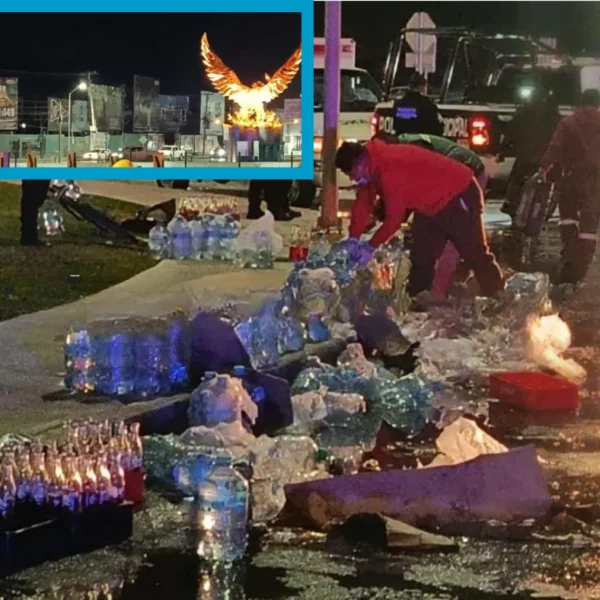 Refresco en el asfalto y rapiña en Torreón&hellip;