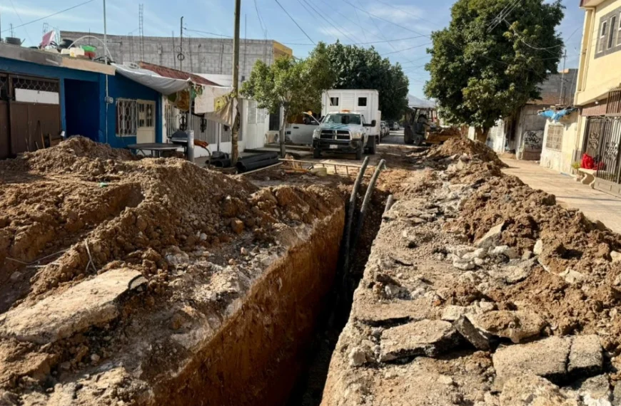 Paseo de La Rosita con cierres por tres meses por reposición de colector sanitario